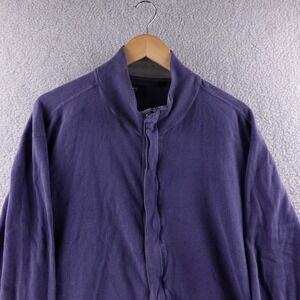Nat Nast Mens Purple Zip‎ Up Jacket XL Luxury Originals Golf Stretch Outdoor